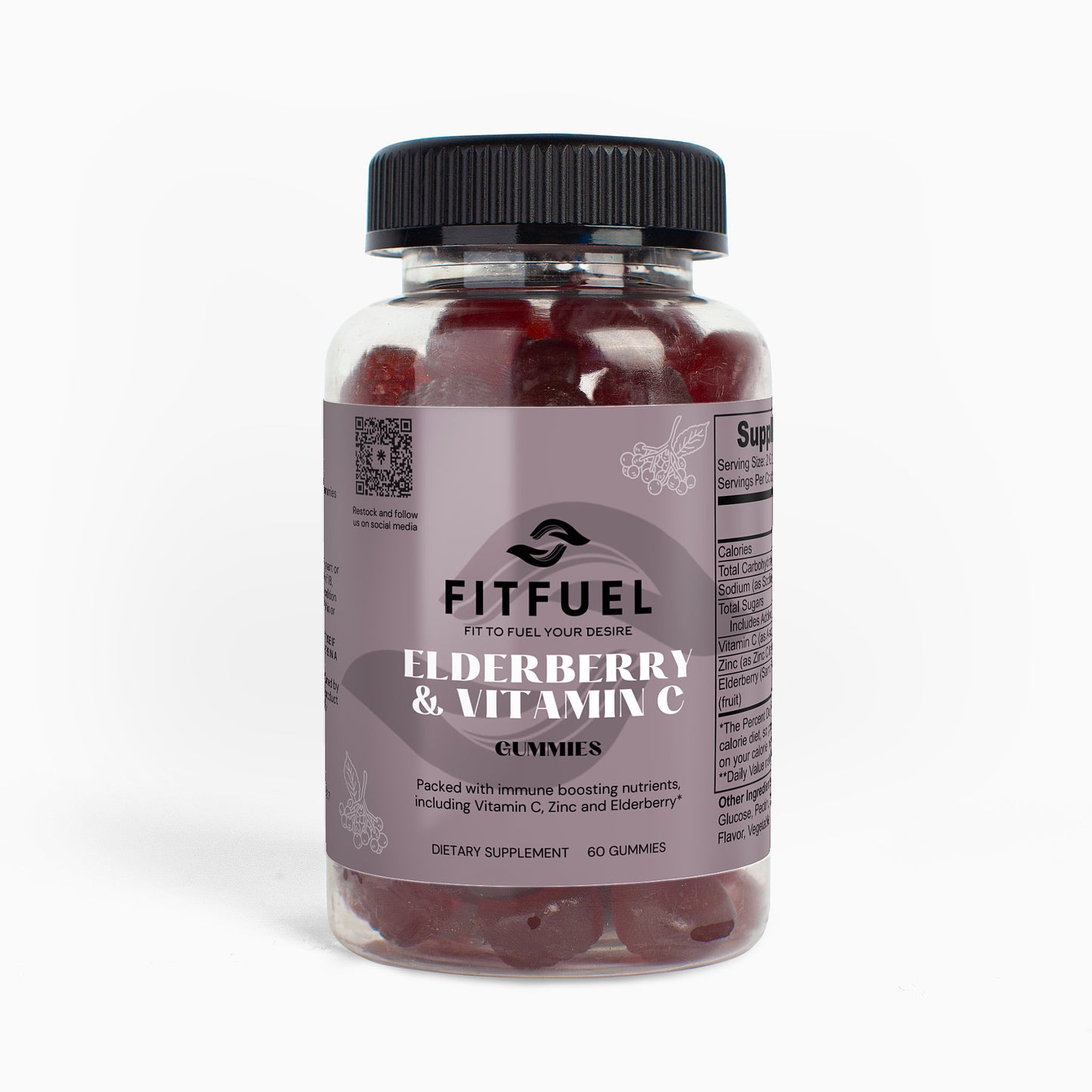 Elderberry & Vitamin C Gummies